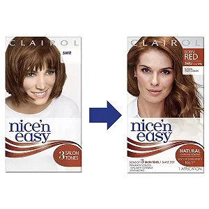 Стійка фарба для волосся Clairol Nice'n Easy 109A/5WR Натуральний теплий каштановий synthetic.ua - Фото 1