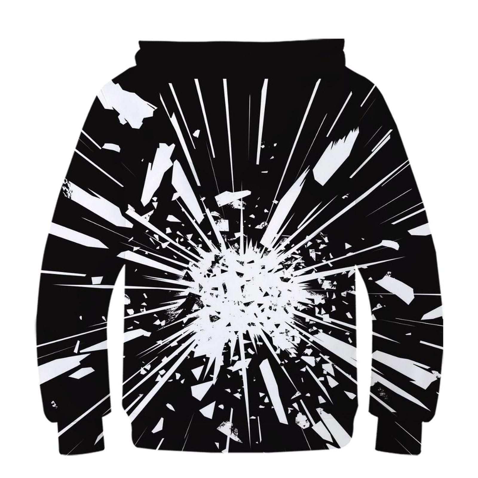 Худі KHHKJBVCE Beautiful Planet 3D Дитячий Унісекс З принтом Кишеня, фото №3