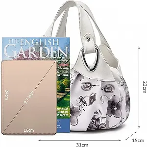 Жіноча сумка Nicole & Doris з квітковим візерунком synthetic.ua - Фото 1