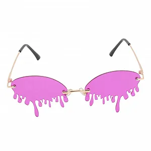 Очки PACKOVE Без оправы Сердцевидные Розовый Фиолетовый - Фото 1
