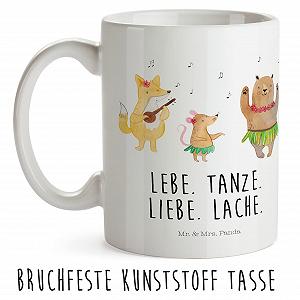 Кухоль Дитячий Mr. & Mrs. Panda Лісові Тварини Aloha Ударостійкий Пластиковий Кухоль synthetic.ua - Фото 1