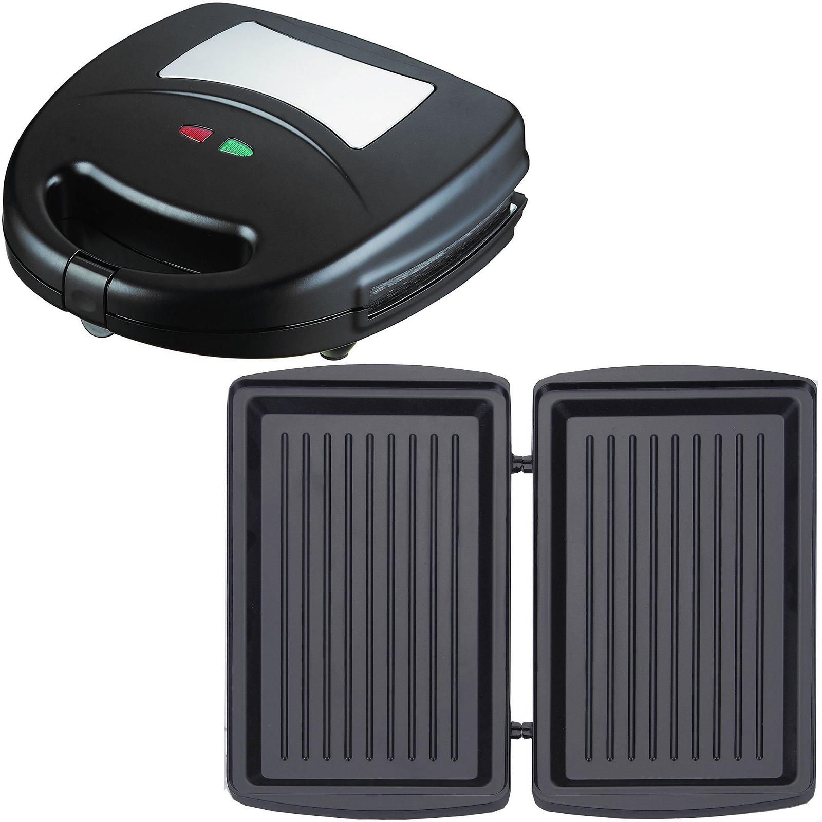 Мультимейкер Syntrox Germany 3 в 1 SM-1300W, вафельница, сэндвичница, контактный гриль, 3 сменные пластины, нержавеющая сталь, фото №7