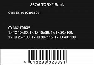 Набор отверток Torx Wera Kraftform Plus 367/6 05028062001 TX10-TX40 (6 предметов) цена на synthetic.ua - Фото 1 Набор отверток Torx Wera Kraftform Plus 367/6 05028062001 TX10-TX40 (6 предметов) synthetic.ua - Фото 1