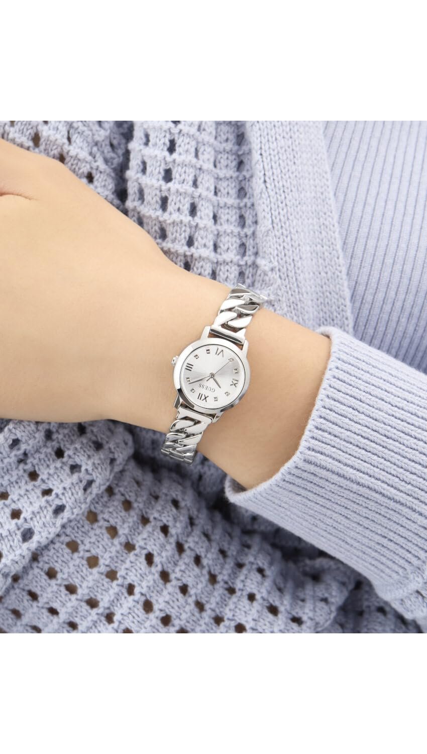 Женские часы GUESS CHIME GW0867L1 Серебристый, фото №4