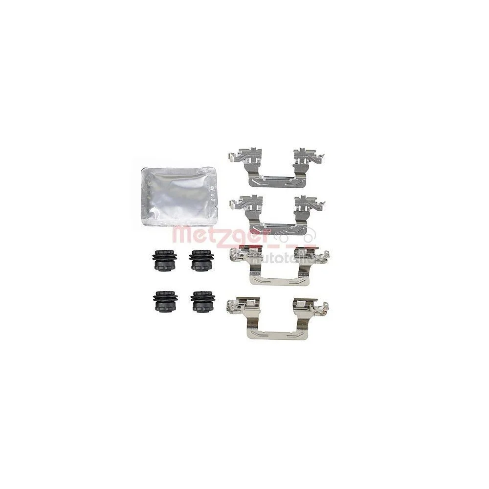 Комплект аксесуарів, гальмівні колодки дискові METZGER 109-0130 GREENPARTS для, задня вісь, фото №1