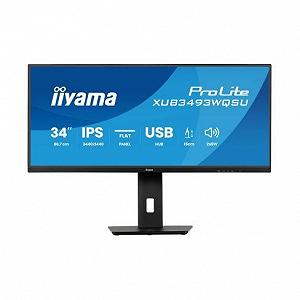 Купить Монитор iiyama XUB3493WQSU-B6 - Фото 1 Монитор iiyama XUB3493WQSU-B6 - Фото 1