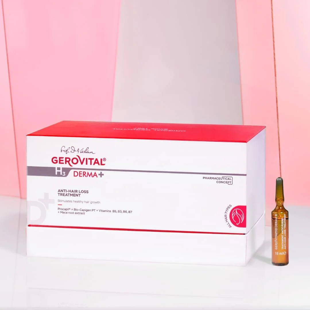 Засіб проти випадіння волосся Gerovital H3 Derma+, фото №3