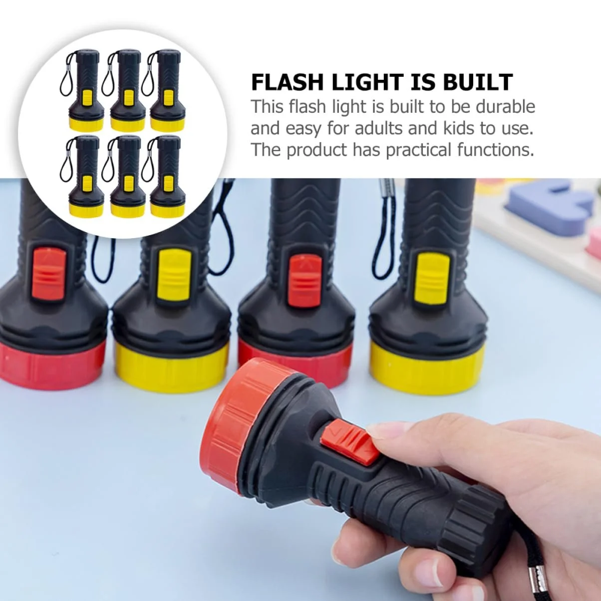 Мини Фонарик UKCOCO 6 шт. Карманный Светодиодный Фонарик-Ручка ABS Маленький Фонарик Детский, фото №8 Мини Фонарик UKCOCO 6 шт. Карманный Светодиодный Фонарик-Ручка ABS Маленький Фонарик Детский, фото №8