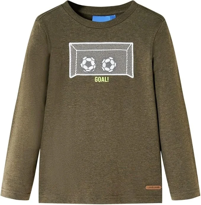 Сорочка дитяча з довгими рукавами vidaXL Сорочка дитяча з довгими рукавами, фото №1