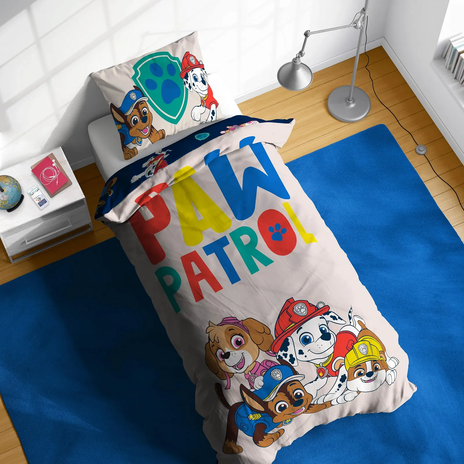 Покривало на ковдру Jay Franco Nickelodeon Paw Patrol, включає наволочку, фото №6