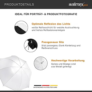 Софтбокс Walimex Pro / 109см / Білий synthetic.ua - Фото 1