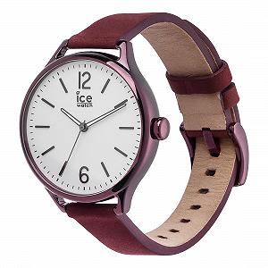 Часы Ice-Watch Ice Time Red Purple Женские с кожаным ремешком synthetic.ua - Фото 1