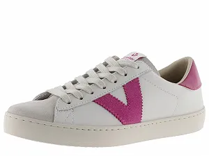 Кеды Victoria Berlin Кожаные с контрастными деталями и носком из спилка 1126142 Унисекс - Фото 1