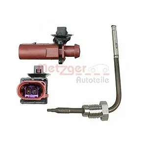 Датчик температури відпрацьованих газів METZGER 0894592 для SEAT SKODA VAG перед турбокомпресором synthetic.ua - Фото 1