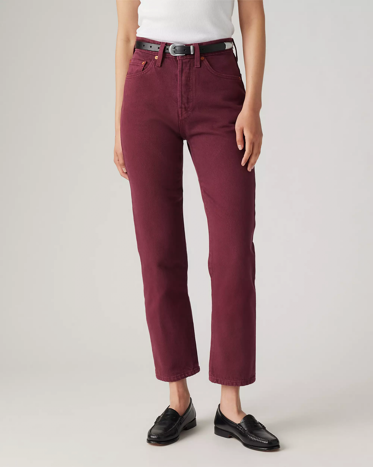 Женские джинсы Levis - 501 Crop Dusty Windsor Wine - Womens - 25, фото №2 Женские джинсы Levis - 501 Crop Dusty Windsor Wine - Womens - 25, фото №2