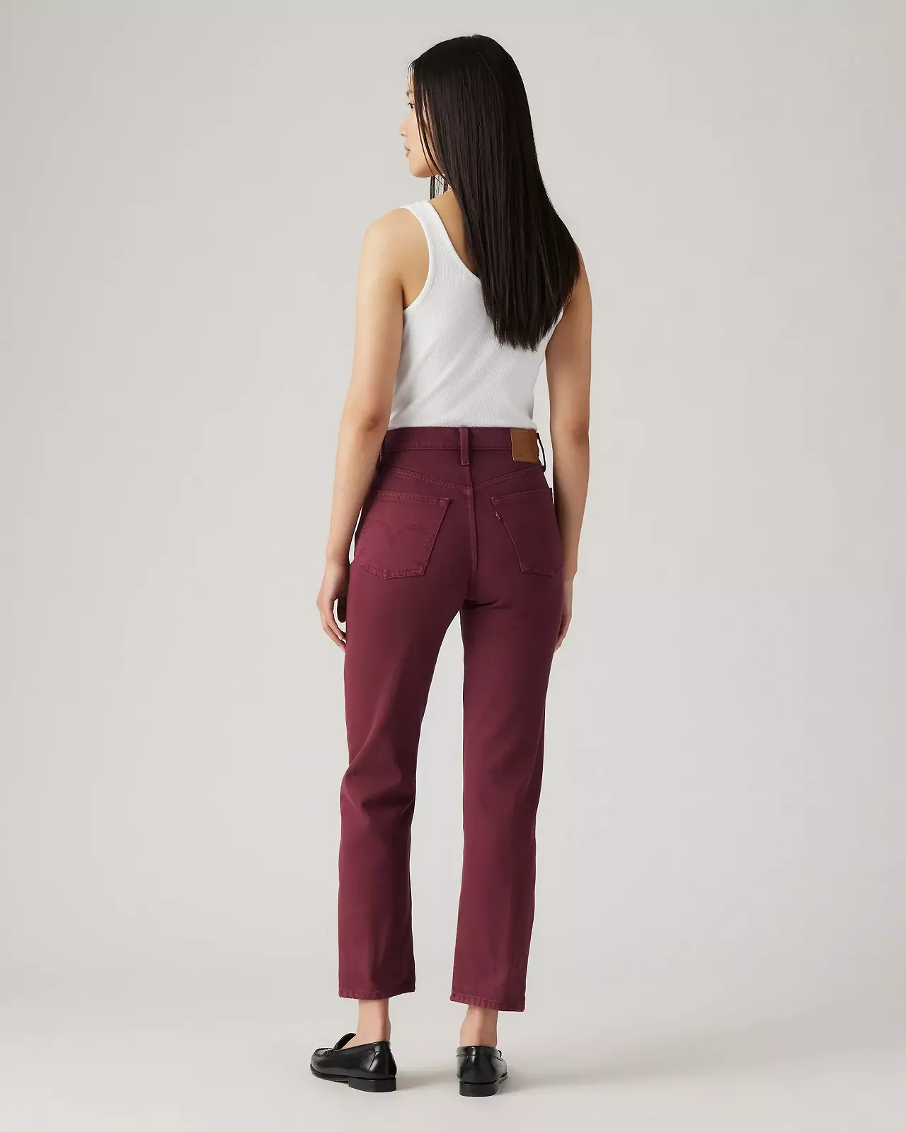 Женские джинсы Levis - 501 Crop Dusty Windsor Wine - Womens - 29, фото №4 Женские джинсы Levis - 501 Crop Dusty Windsor Wine - Womens - 29, фото №4
