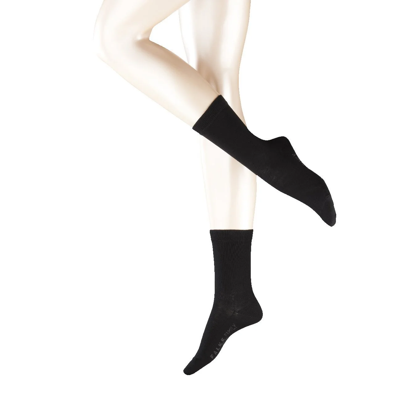 Носки FALKE Cotton Touch Хлопок Антрацитовый меланж, фото №2