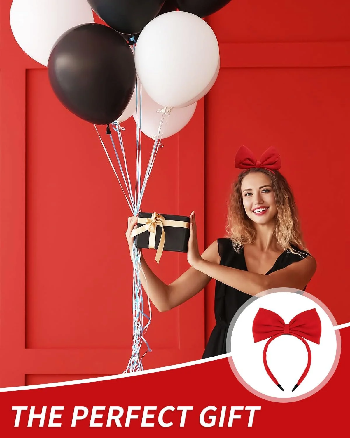 Обруч на Голову Банти Червона, фото №6