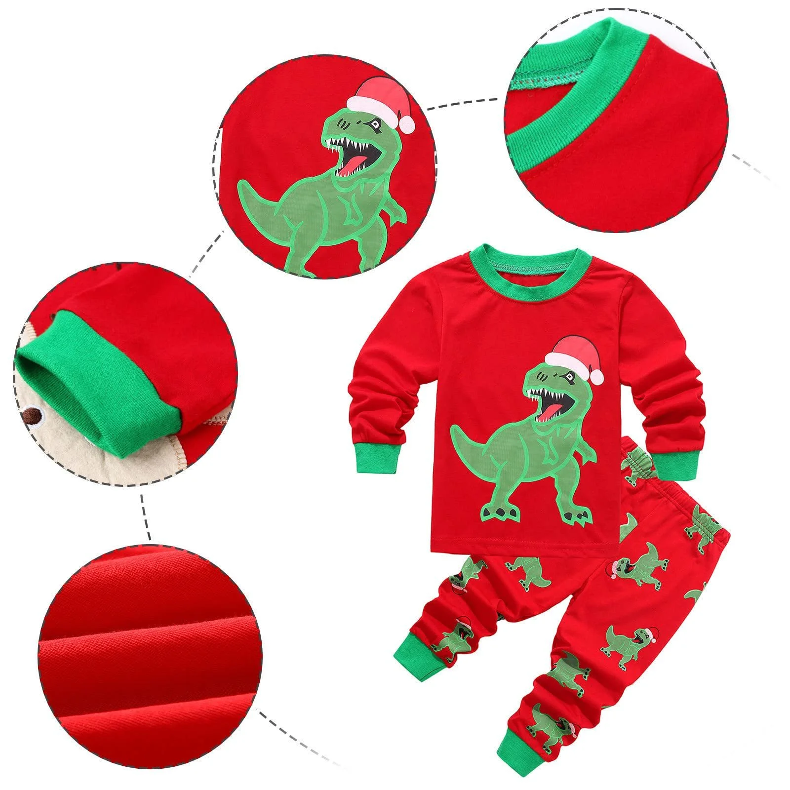 Дитяча Піжама для Хлопчиків та Дівчаток з Принтом, фото №3