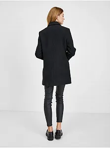 Пальто ORSAY зимнее женское черное synthetic.ua - Фото 1