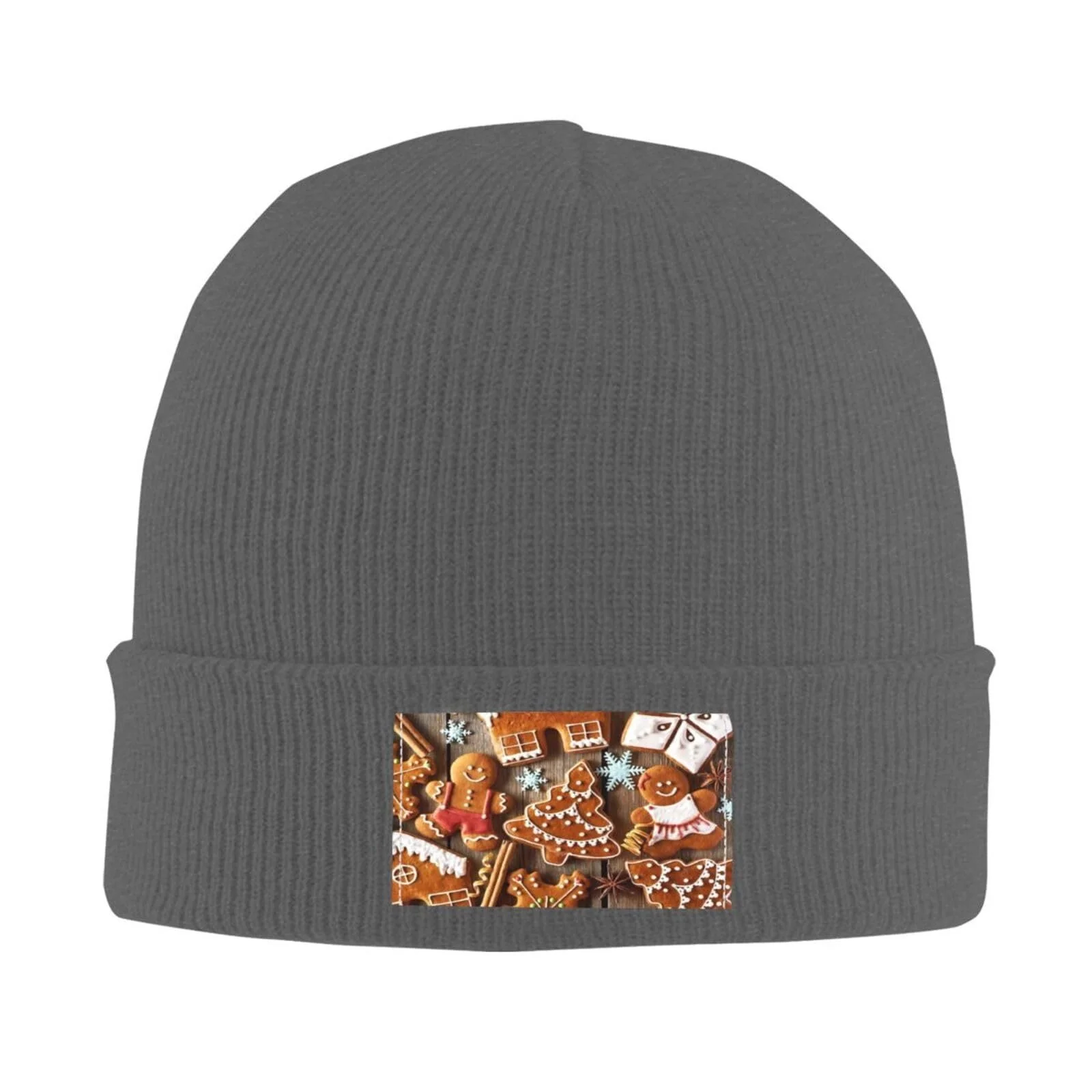 Шапка JBYJBX Gingerbread  Осіння Зимова Повсякденна Лижна В'язана, фото №2