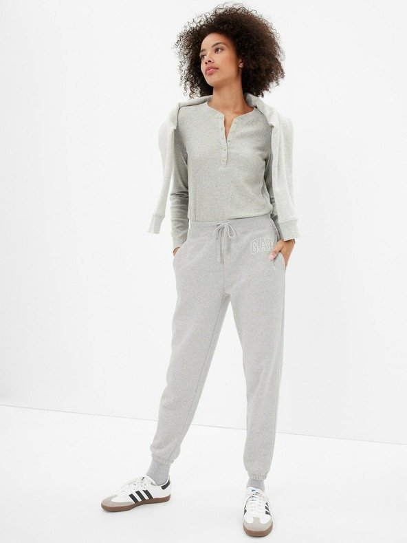 Штаны GAP B08 463492-02 LIGHT HEATHER GREY XL, Серый, фото №1