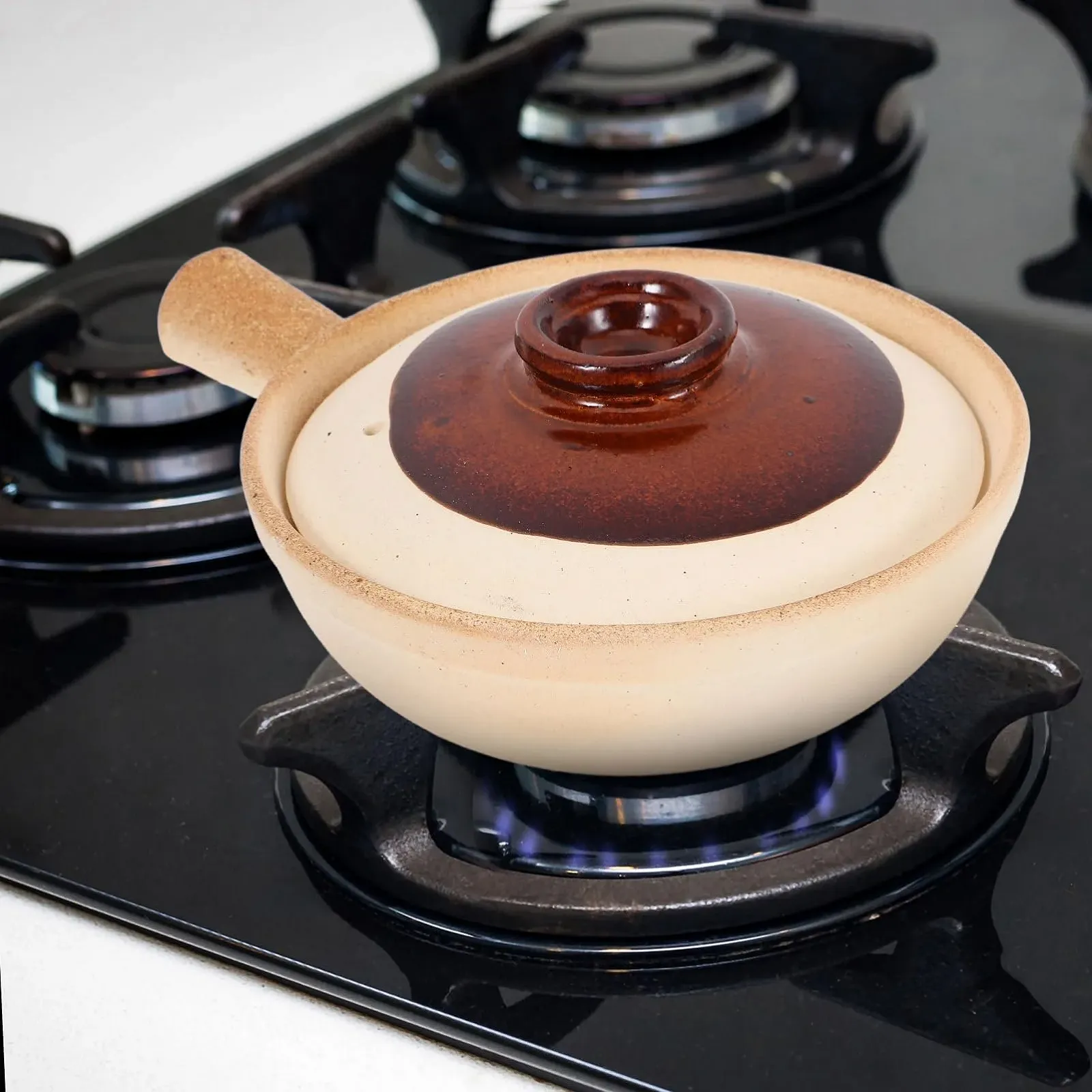 Кастрюля керамическая Garneck с крышкой жаростойкая порционная порционная, фото №9