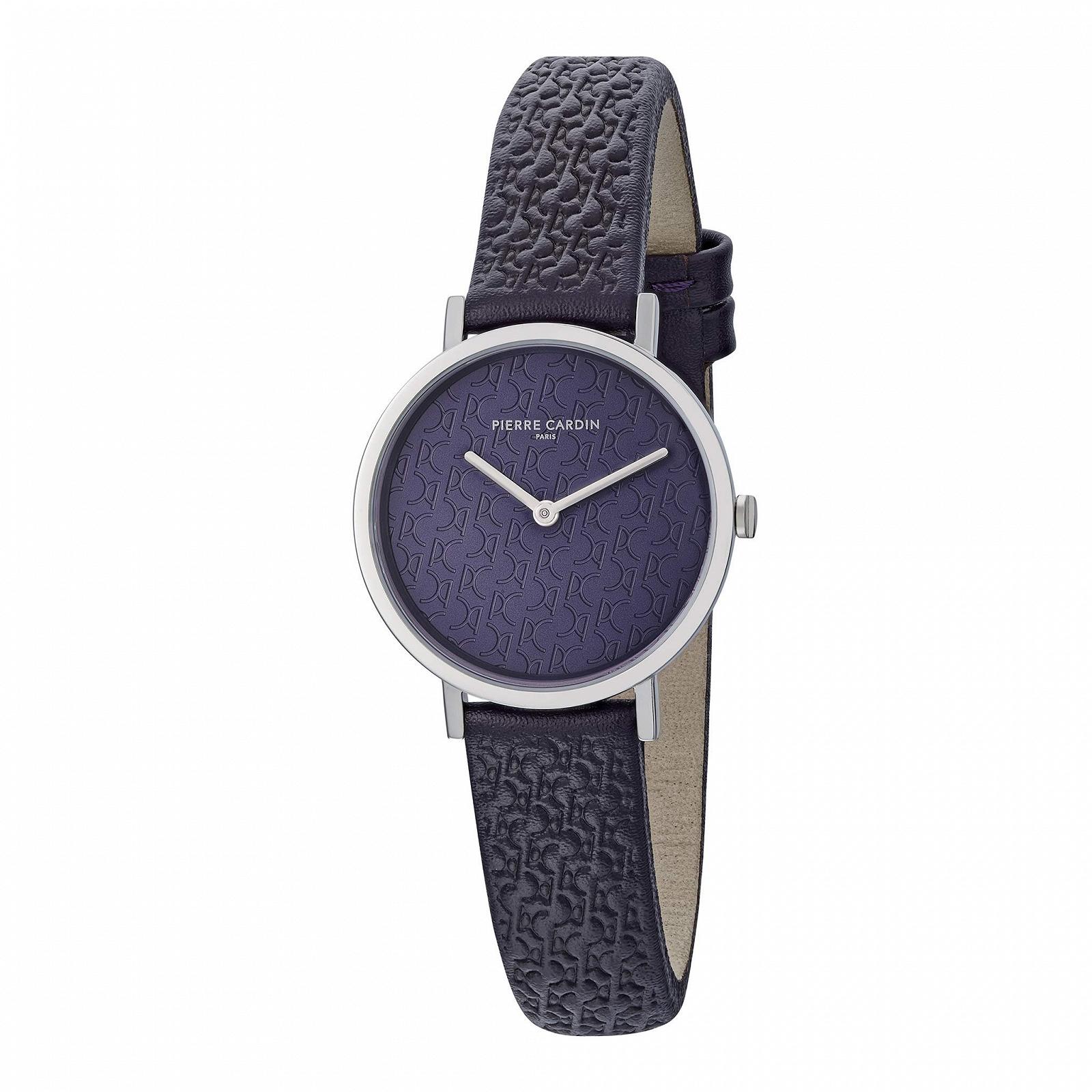 Аналоговые Часы Pierre Cardin Belleville PC Monogram Женские с кожаным ремешком, фото №1