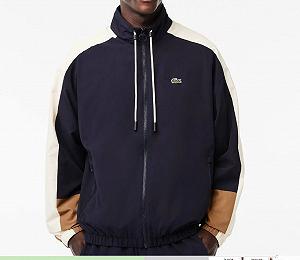 Куртка LACOSTE Water Resistant Colourblock Zipped Sportsuit L - Фото 1