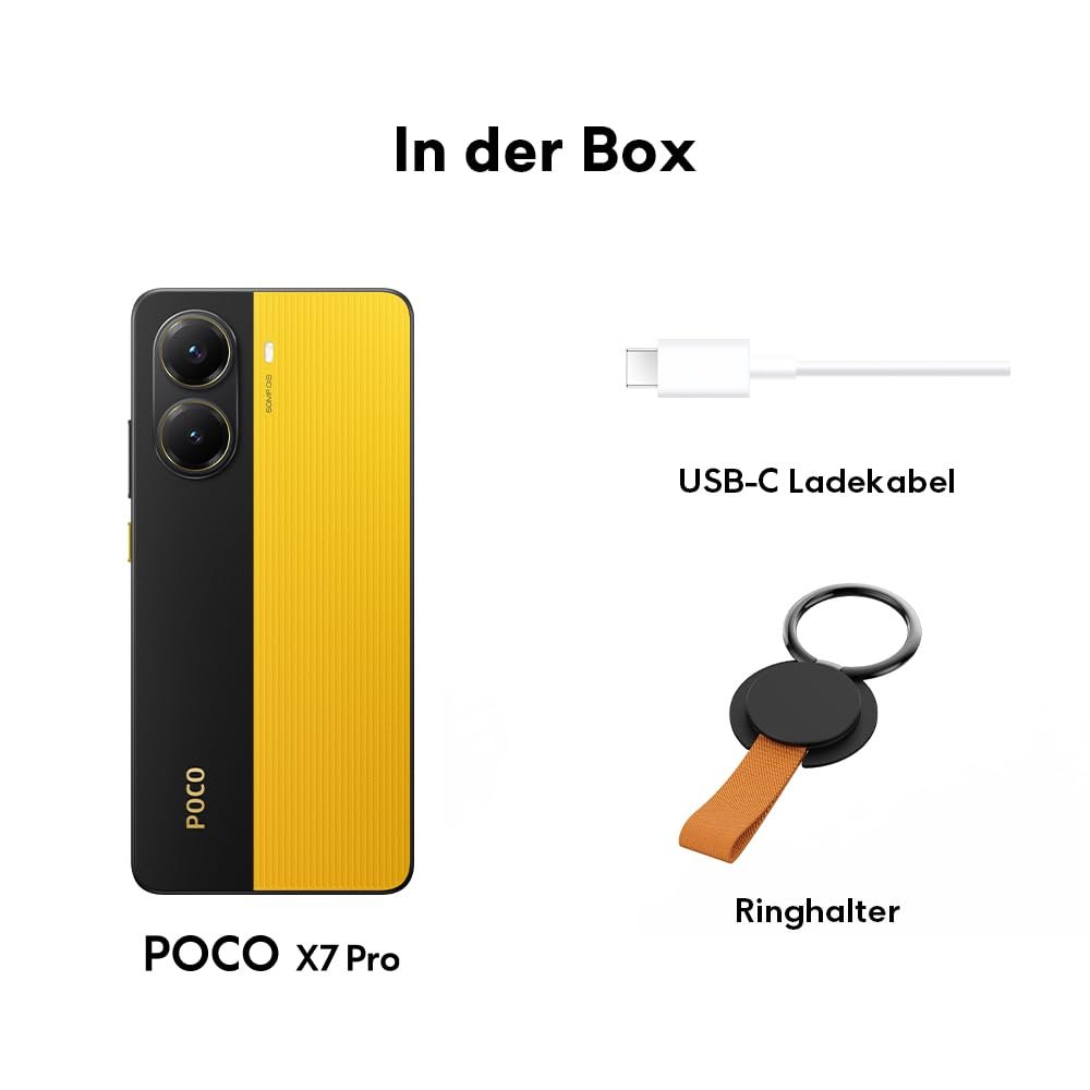 Смартфон Xiaomi Poco X7 Pro 12 + 512 ГБ Black, Основна камера 50 Мп з OIS, Акумулятор 6000 мАг з HyperCharge 90 Вт, IP68, Функції AI, фото №6