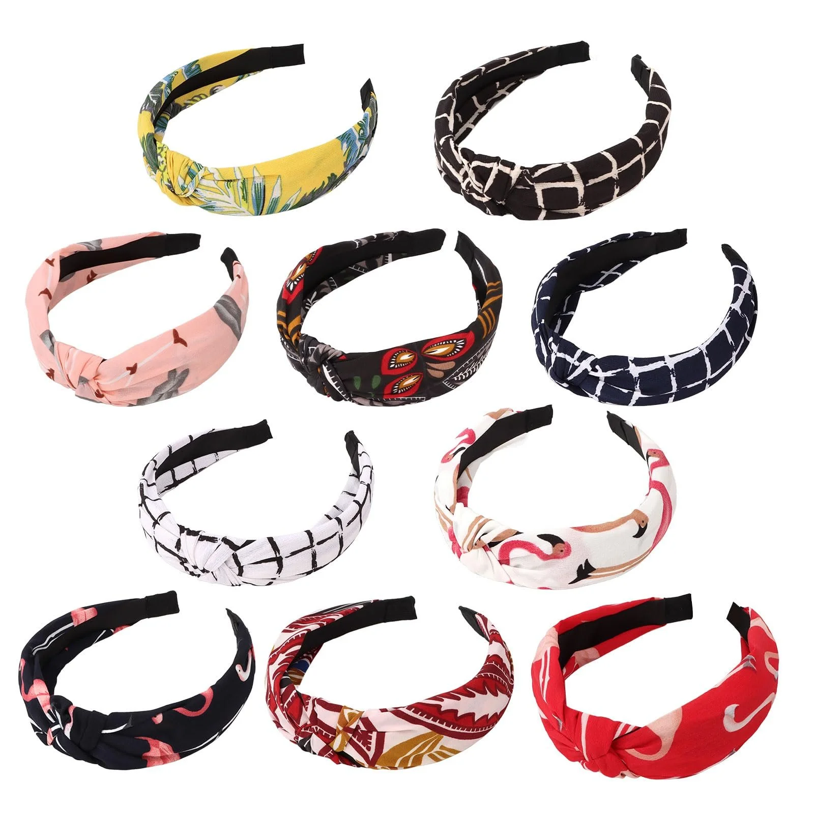 Набір обручів на голову в стилі бохо, фото №1