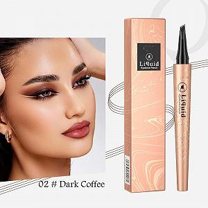 Водостойкий карандаш для бровей 3D 4-вилочный наконечник synthetic.ua - Фото 1