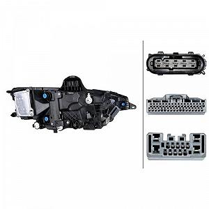 Фара HELLA 1LX 013 507-931 для VOLVO ліва synthetic.ua - Фото 1