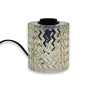 Настільна лампа Amber Glass E27 янтарна - Фото 1