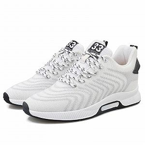 Кросівки для збільшення росту чоловічі 6 см, взуття на шнурівці, легкі дихаючі Кросівки для костюма, спортивне взуття на шнурівці, взуття для відпочинку - Фото 1