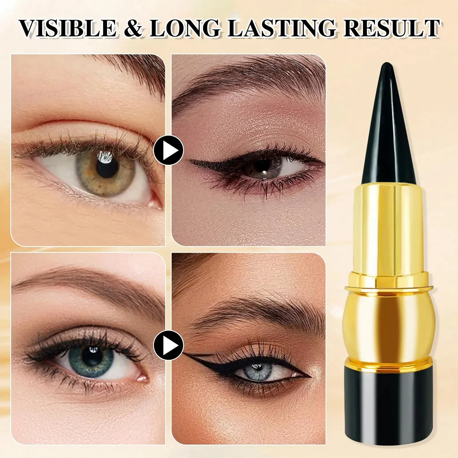 Олівець для очей Водостійкий Гелевий, фото №4