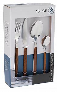 Набор столовых приборов KOOPMAN из нержавеющей стали, 16 предметов - Фото 1