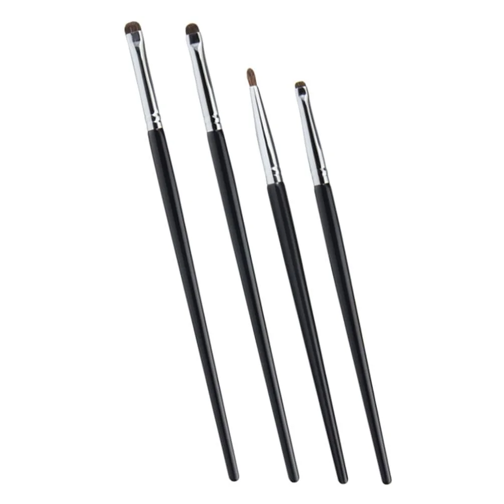 Косметичні пензлі Healvian Eyeliner-Pinsel-Set 4-Teilig Ultradünn, фото №1
