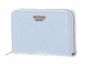 Кошелек GUESS Adi SLG Zip Around M Sky Blue Голубой - Фото 1