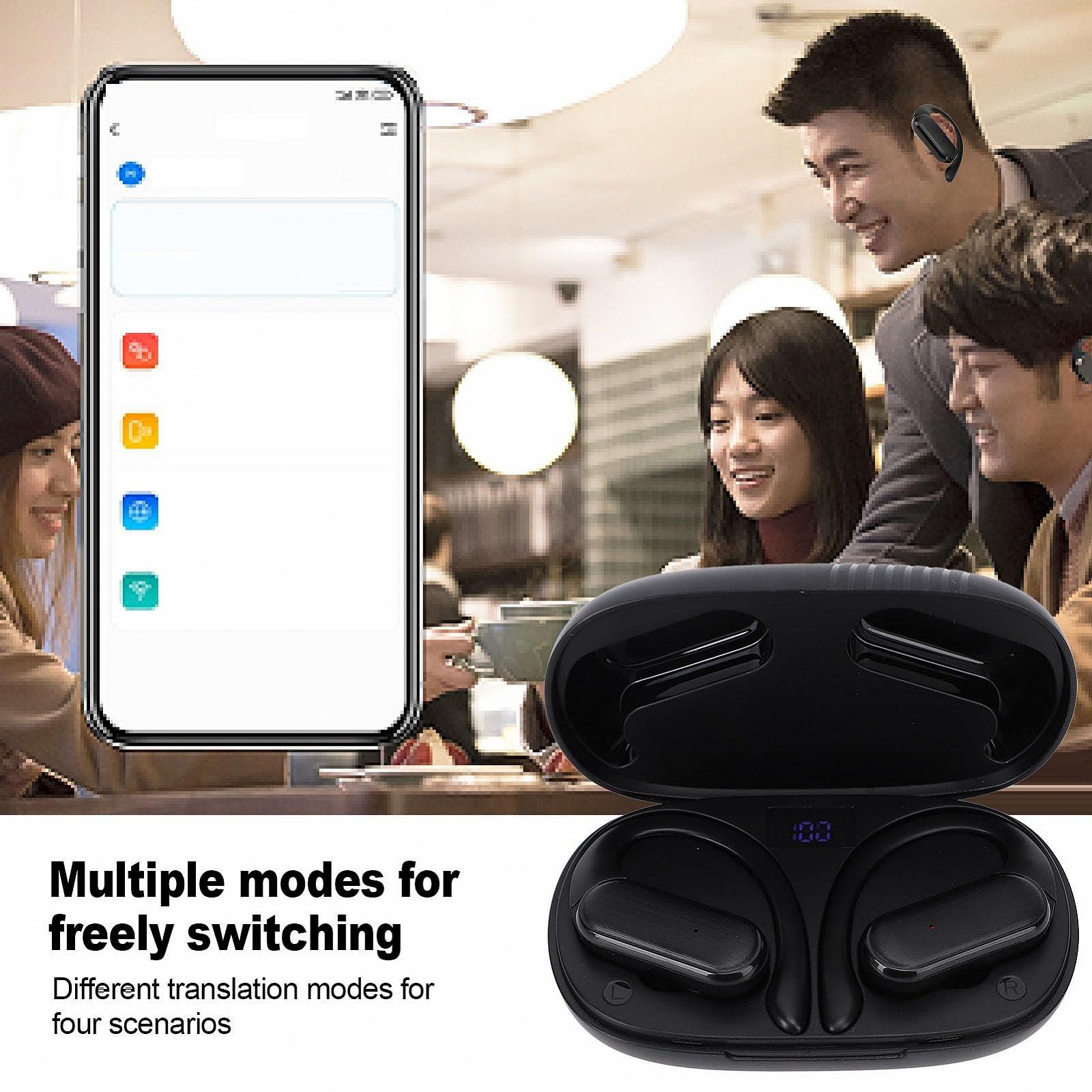 Навушники-перекладачі Sorandy Портативні 74 мови шумозаглушення AI Бездротові, фото №2 Навушники-перекладачі Sorandy Портативні 74 мови шумозаглушення AI Бездротові, фото №2