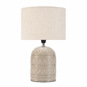 Настільна лампа Pauleen 48223 Tender Pearl Кераміка E14 Бежева - Фото 1