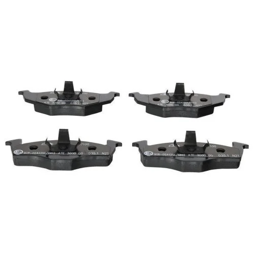 Комплект тормозных колодок, дисковый тормоз ATE 13.0460-7100.2 для SEAT SKODA VAG, фото №2