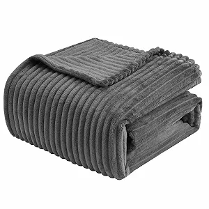 Покривало WOLTU Фланелева М'яка Тепла Сіра (220 x 240 см) - Фото 1