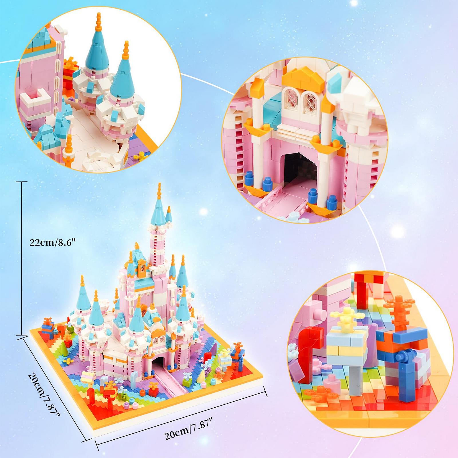 Набор LULUFUN Castle Building Blocks Castle Rainbow, фото №2