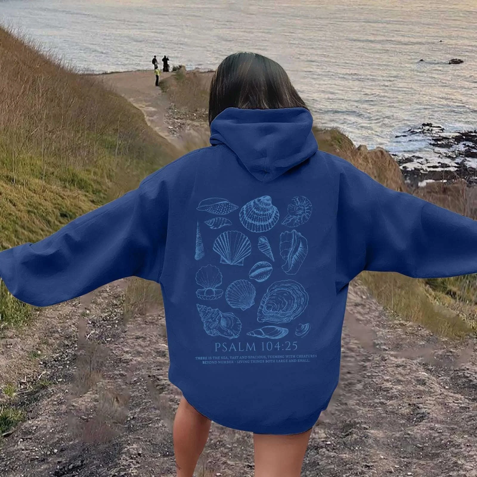 Базовая женская Y2K куртка с капюшоном Однотонная/С принтом Худи для Baggy Soft Капюшон Пуловер Бермантель Свободный крой L Летний Винтаж Хип-хоп Рэп Повседневный Мужской Светшот с длинными рукавами, фото №4