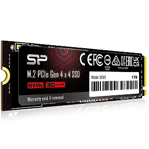 Внутрішній SSD-накопичувач Silicon Power UD90 SP01KGBP44UD9005 1TB NVMe 4.0 Gen4 PCIe M.2 5000/4800 MB/s - Фото 1