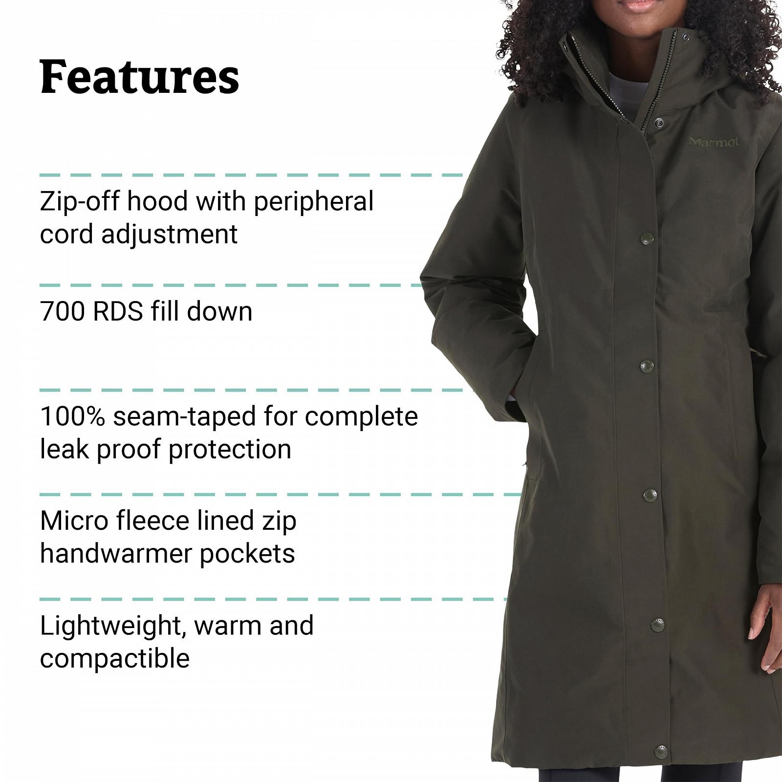 Пальто MARMOT Chelsea 2.0 Жіноче, фото №6 Пальто MARMOT Chelsea 2.0 Жіноче, фото №6