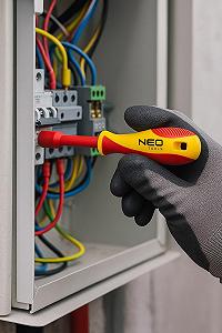 Набор торцевых ключей изолированных VDE NEO TOOLS 5 предметов 5.5–13 мм synthetic.ua - Фото 1