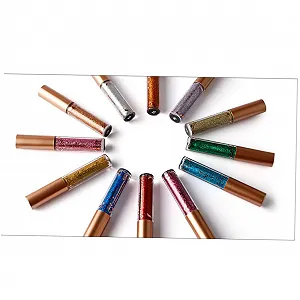 Фломастер-підводка TOVINANNA 3St кольоровий для очей, водостійка, з блискітками synthetic.ua - Фото 1