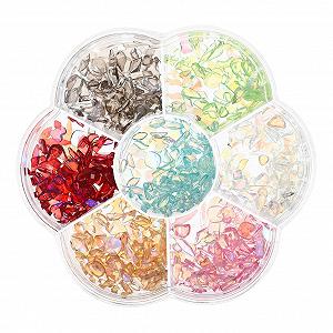 Стразы для ногтей 500 шт Многоцветный - Фото 1